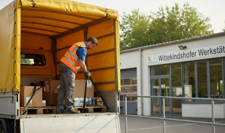 Lkw-Fahrer (m/w/d) im Transportservice mit Unterstützung im Hausservice-Team in den Wittekindshofer Werkstätten in Gronau Job-ID 2909, 1. Bild